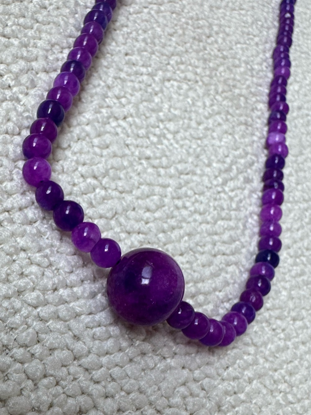 NWOT Tuckernuck Purple Sugilite Necklace - Picture 5 of 6